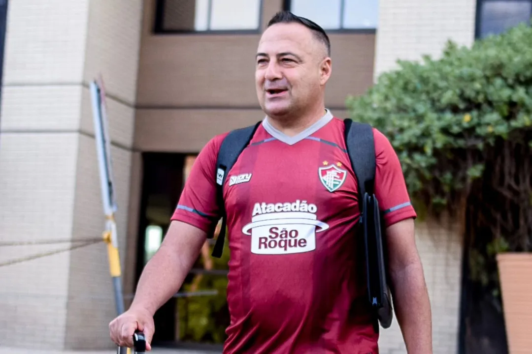 Paulo Foiani, técnico do Fluminense de Feira