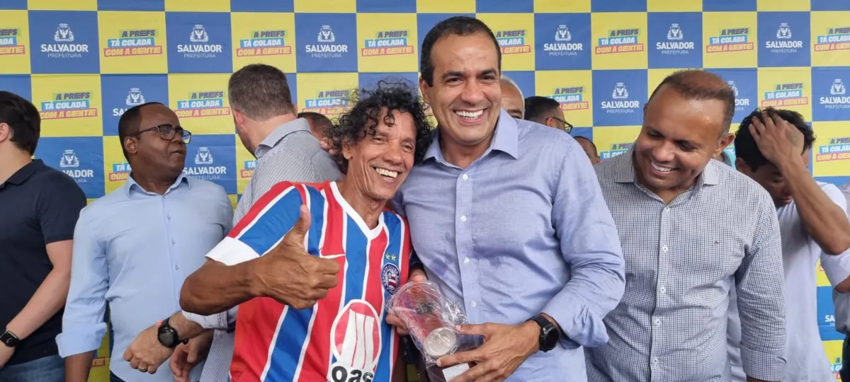 Ba-Vi da Paz: o tricolor Binha estará ao lado do rubro-negro Bruno Reis nas eleições de 2024