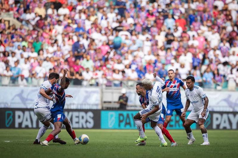 Comentário aconteceu durante transmissão de Bahia x Cruzeiro