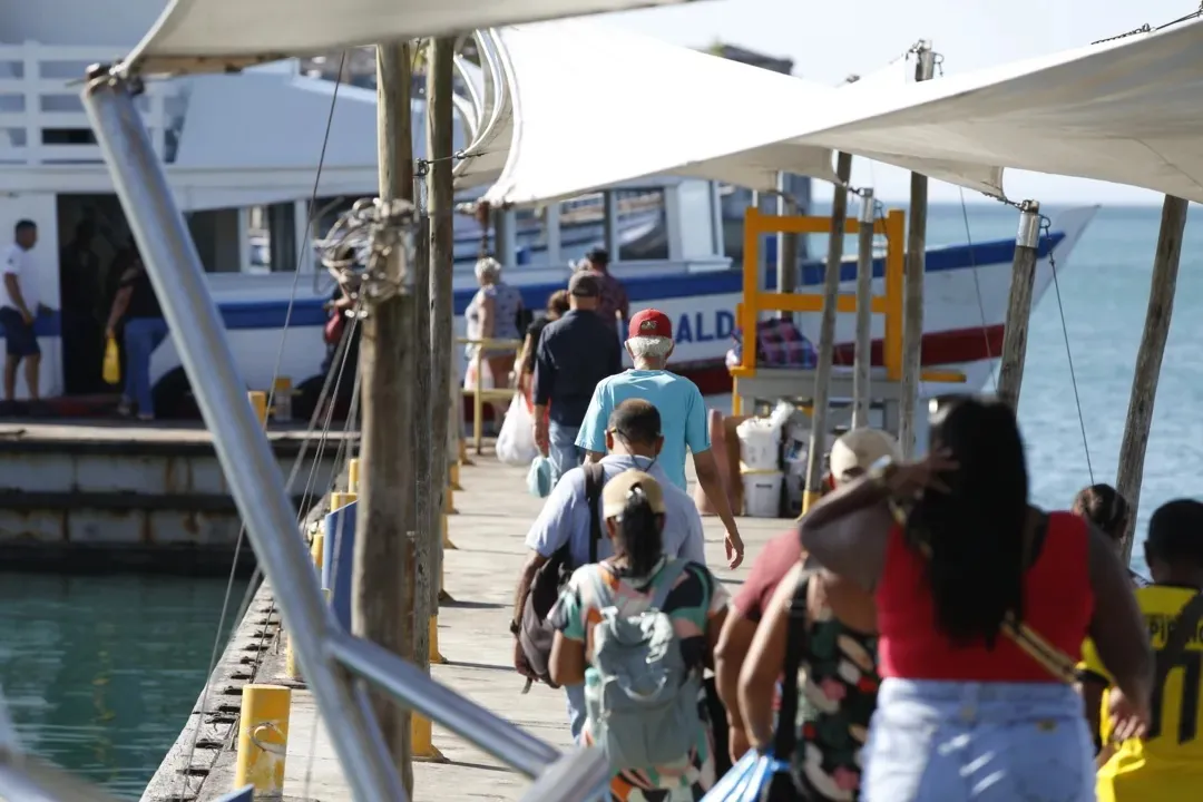 Travessias Salvador-Mar Grande e Salvador-Morro de São Paulo seguem com tranquilidade