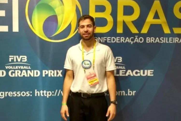 Réu, André Testa integrou a arbitragem de vôlei nas Olimpíadas Rio 2016
