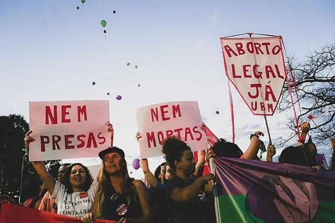 Protestos por aborto legal