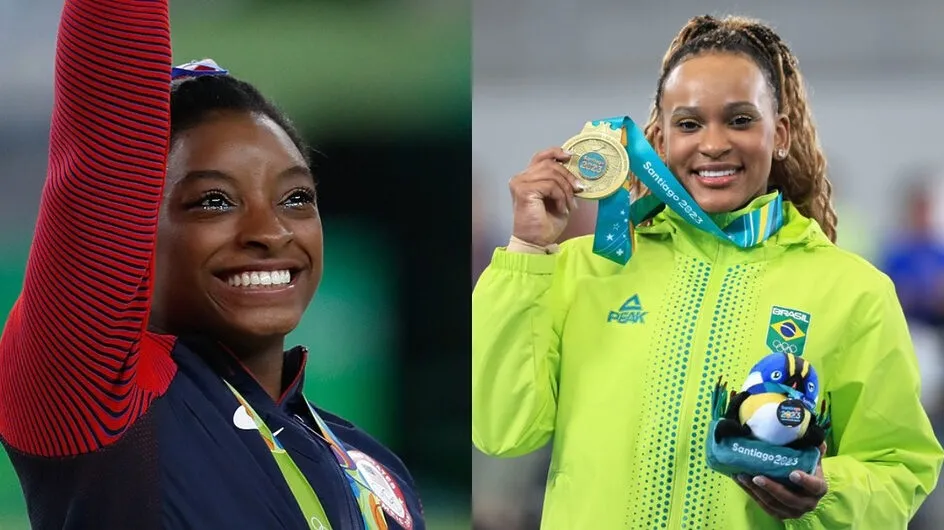 Simone Biles e Rebeca Andrade estarão em Paris 2024