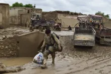 Imagem ilustrativa da imagem Mortes nas enchentes no Afeganistão passam de 300, diz ONU