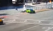 Imagem ilustrativa da imagem Motorista de Lamborghini atropela ladrão após roubo de Rolex; VÍDEO