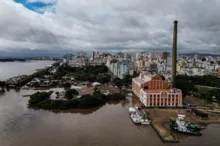 Imagem ilustrativa da imagem Nível do Guaíba cai abaixo de 4 metros pela 1ª vez em 19 dias
