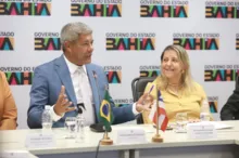 Imagem ilustrativa da imagem Presidente do TJ-BA toma posse como governadora em exercício da Bahia