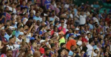 Imagem ilustrativa da imagem Torcedores reagem após CBF 'excluir' Bahia dos jogos em horário nobre