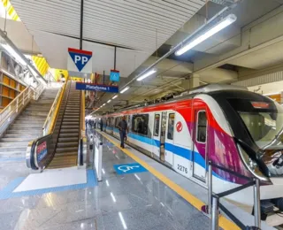 Metrô vai ampliar horário de operação para jogo entre Bahia e Vasco