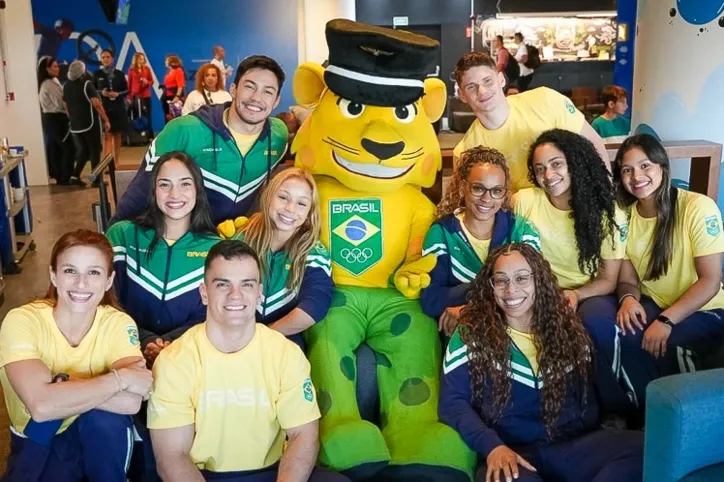 Na delegação brasileira, as atletas mulheres têm uma participação inédita de 55%