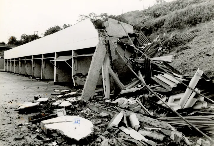 Soterramento no Motel Mustang provocou várias mortes há 35 anos