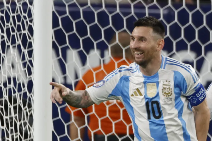Messi segue em busca de mais um título com a Argentina