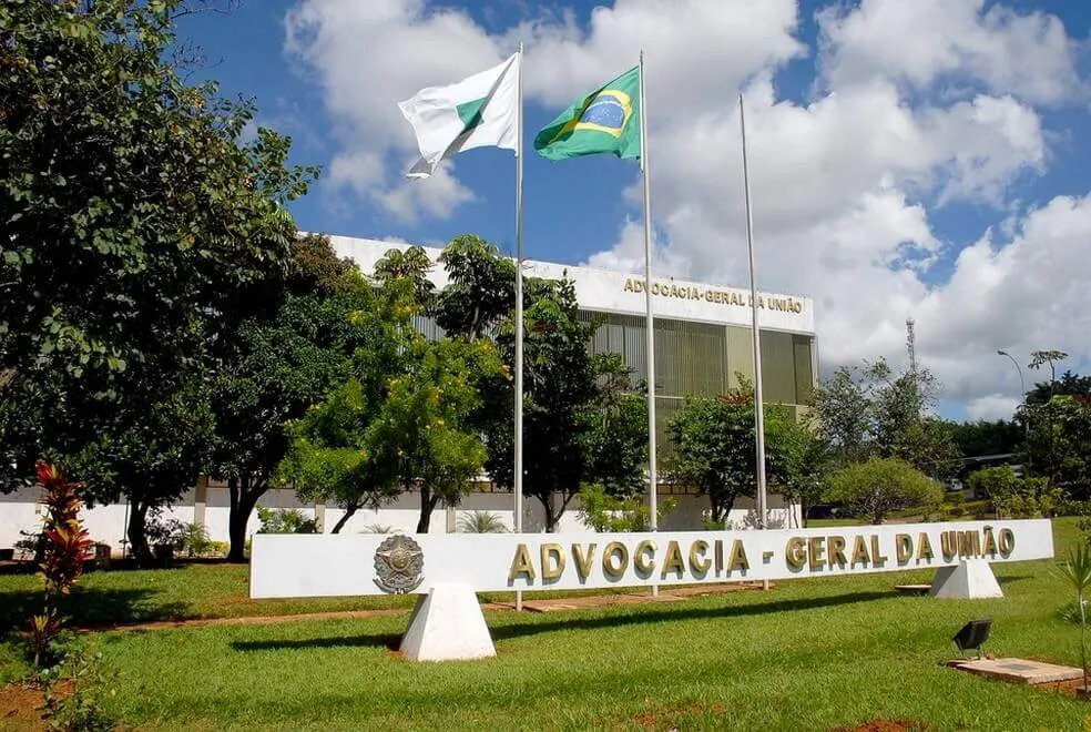 Fachada da sede da AGU