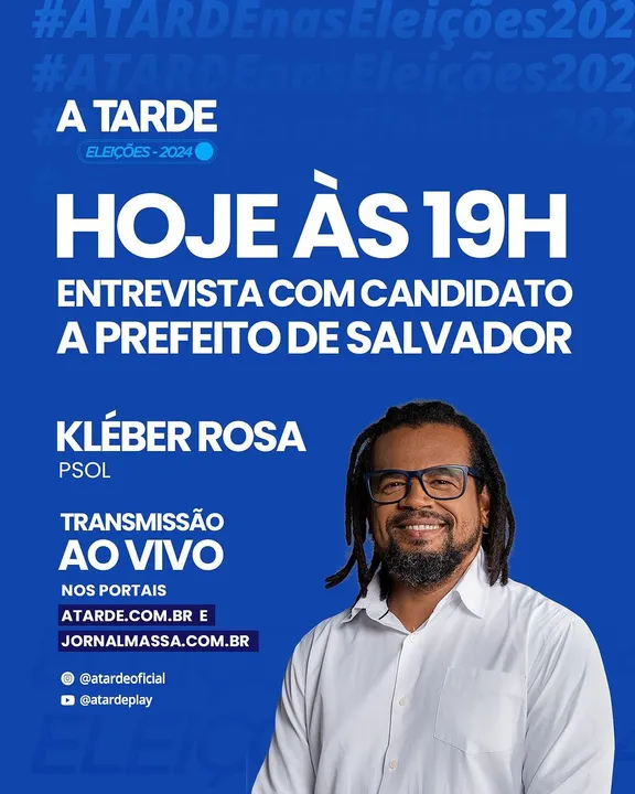 Kleber Rosa é o terceiro convidado das rodadas de conversa