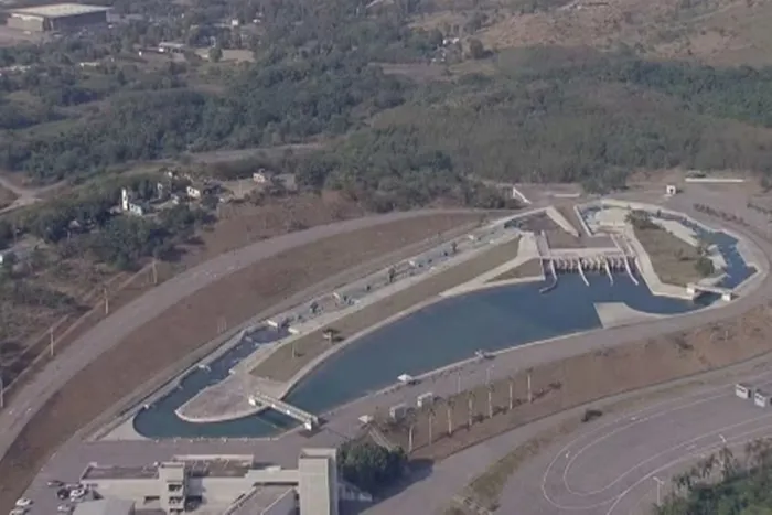 O equipamento da piscina foi do Parque Radical de Deodoro