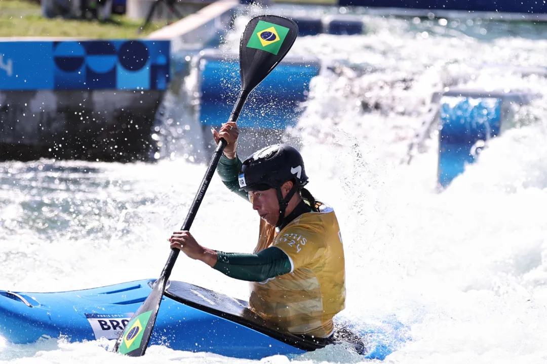 Imagem ilustrativa da imagem Ana Sátila encerra participação em Paris com 8º lugar no caiaque cross