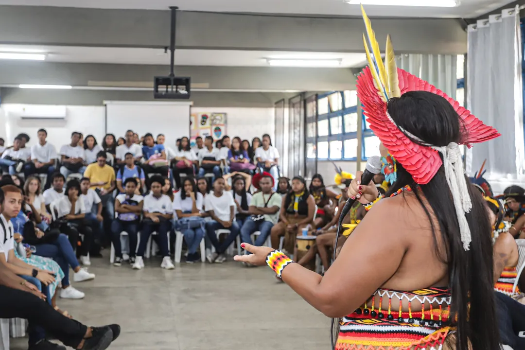 Parte do sucesso da alfabetização indígena na Bahia está relacionada à abordagem bilíngue e intercultural