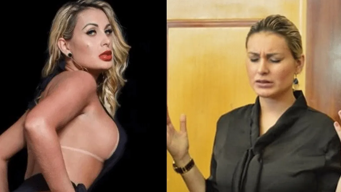 Antes e depois de Andressa Urach