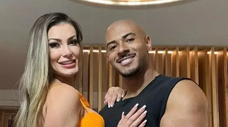 Andressa e o ex-namorado