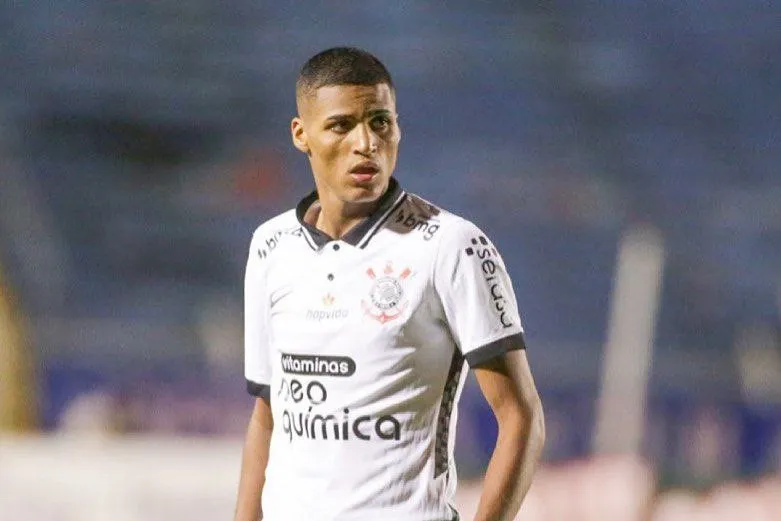 Rodrigo Varanda quando atuava nas categorias de base do Corinthians