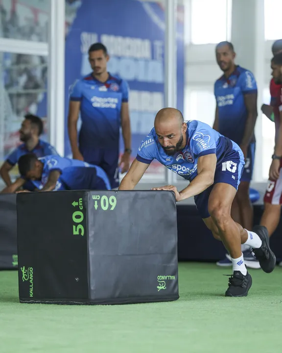 Bahia retornou ao treino após goleada sofrida para o Fortaleza