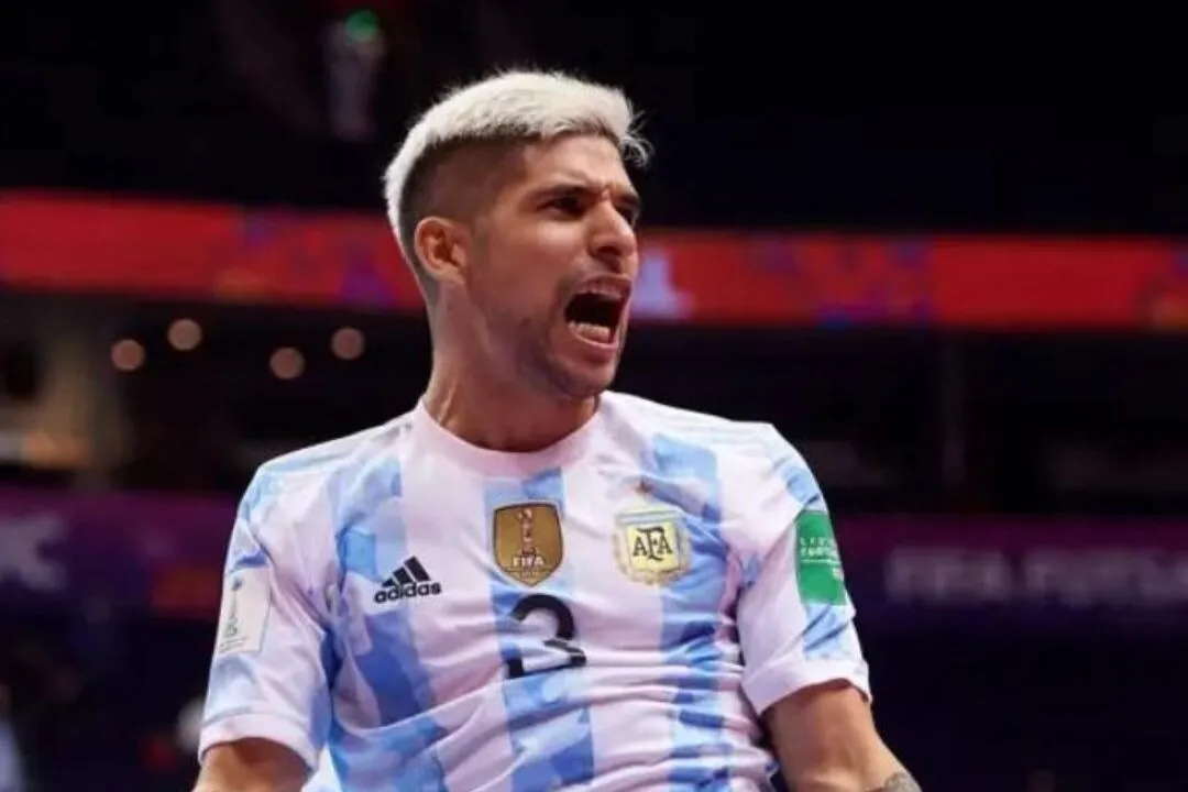 Argentina goleou o Cazaquistão por 6 a 1 a avançou às semifinais da Copa do Mundo de Futsal