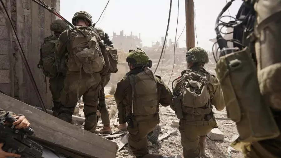 Exército de Israel em operação na Faixa de Gaza