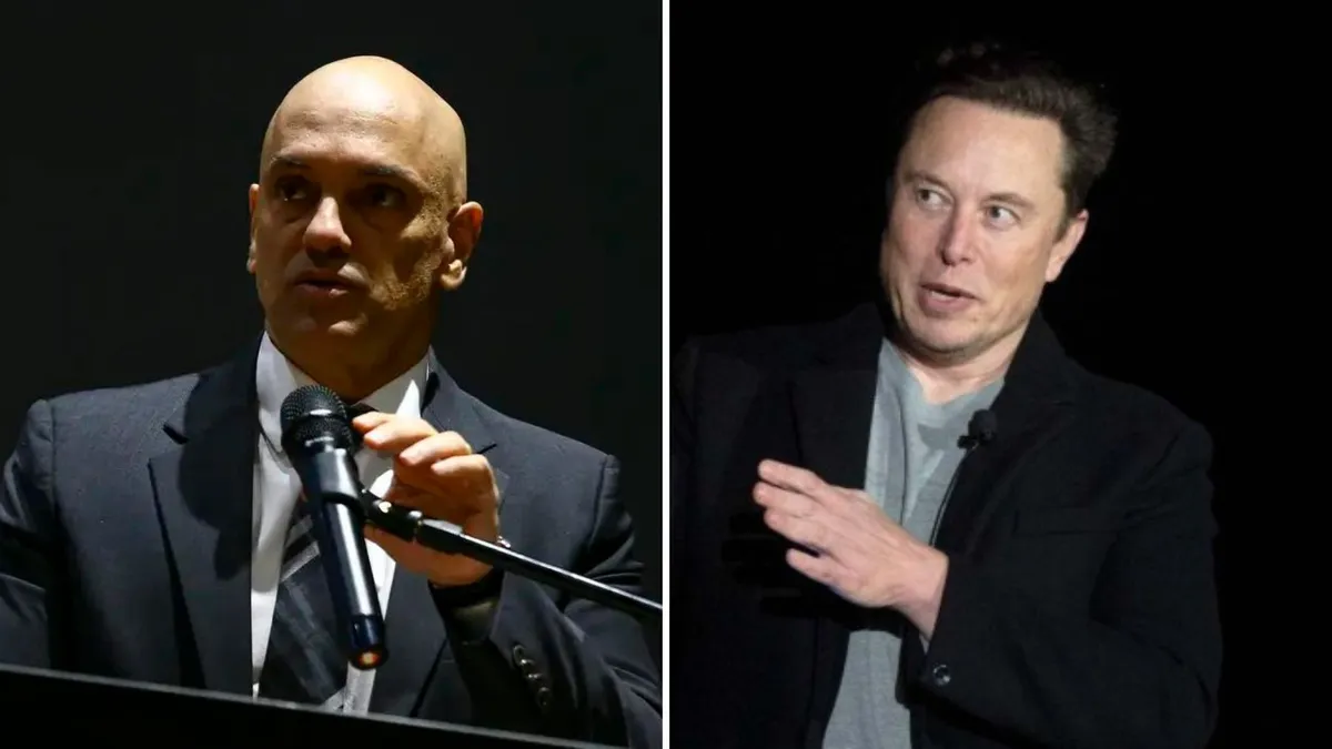 Maioria concorda com Moraes em conflito com Elon Musk