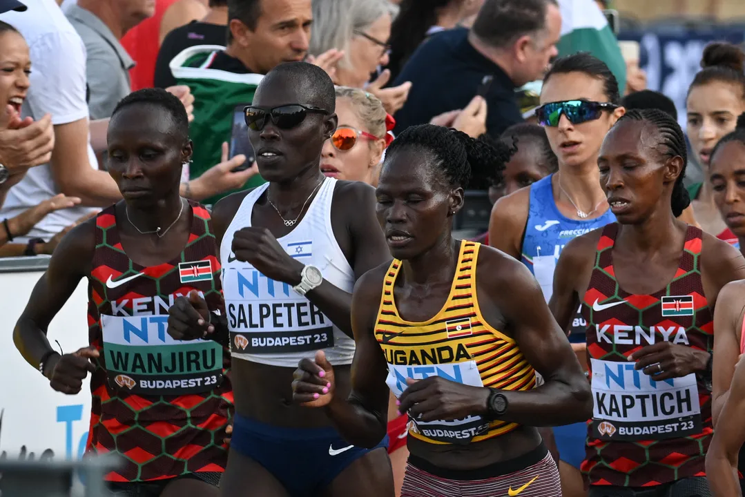 Rebecca Cheptegei disputou a maratona nos Jogos Olímpicos de Paris