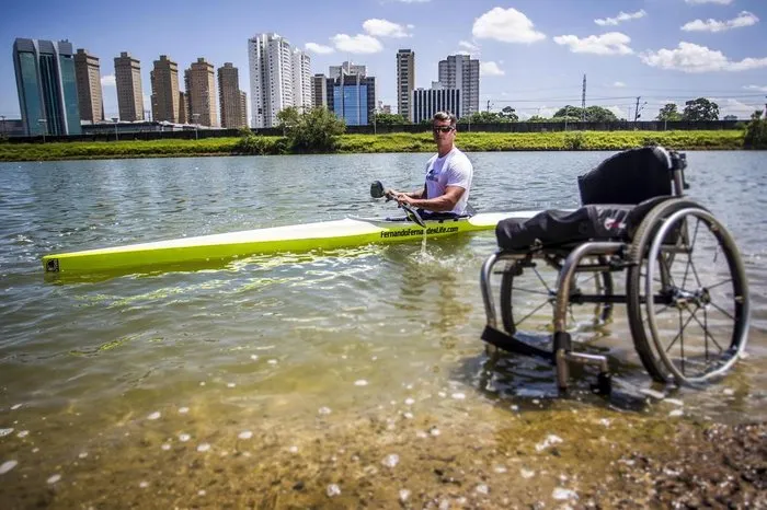 Atleta paraolímpico Fernando Fernandes