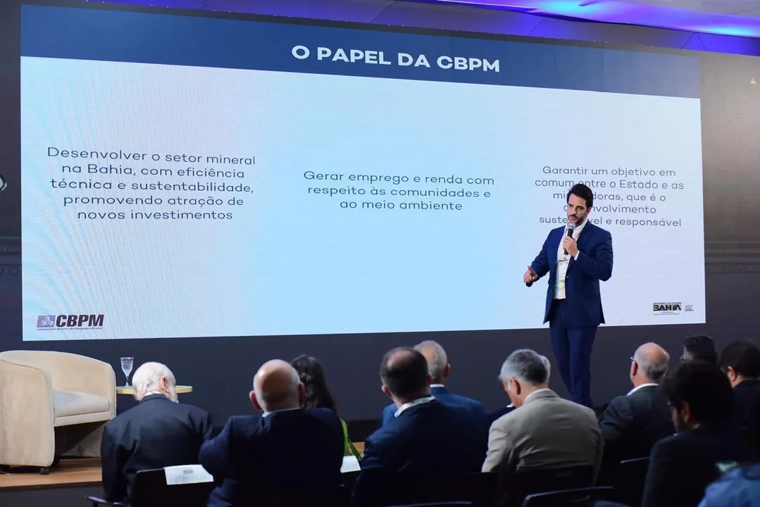 Imagem ilustrativa da imagem Bahia Export: presidente da CBPM apresenta ações de fomento à mineração