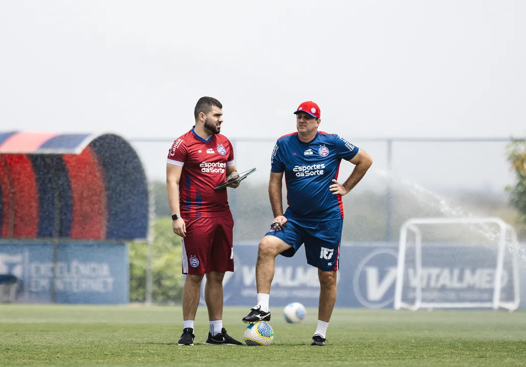 Rogério Ceni durante treino do Bahia