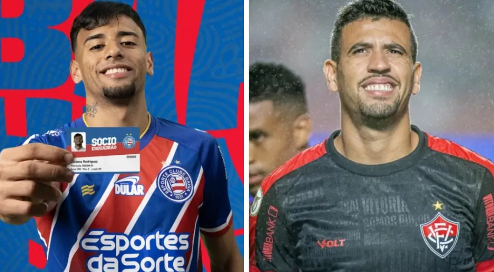 Luciano Rodríguez e Ricardo Ryller reforçam a dupla Ba-Vi