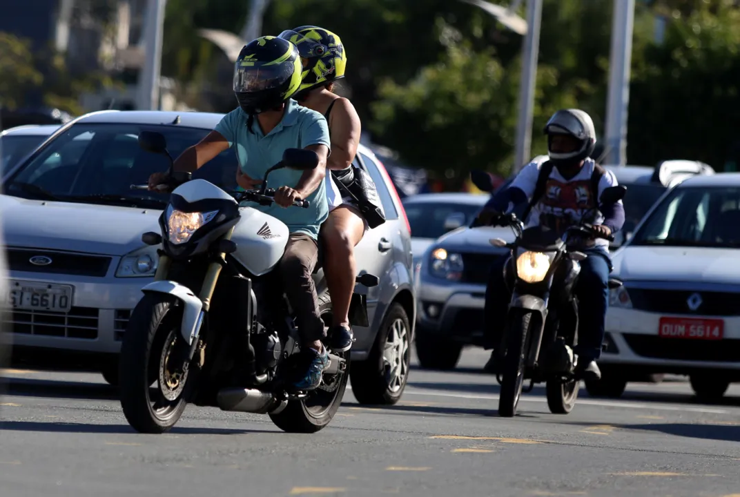 Frota de motos teve um aumento de 33% em Salvador