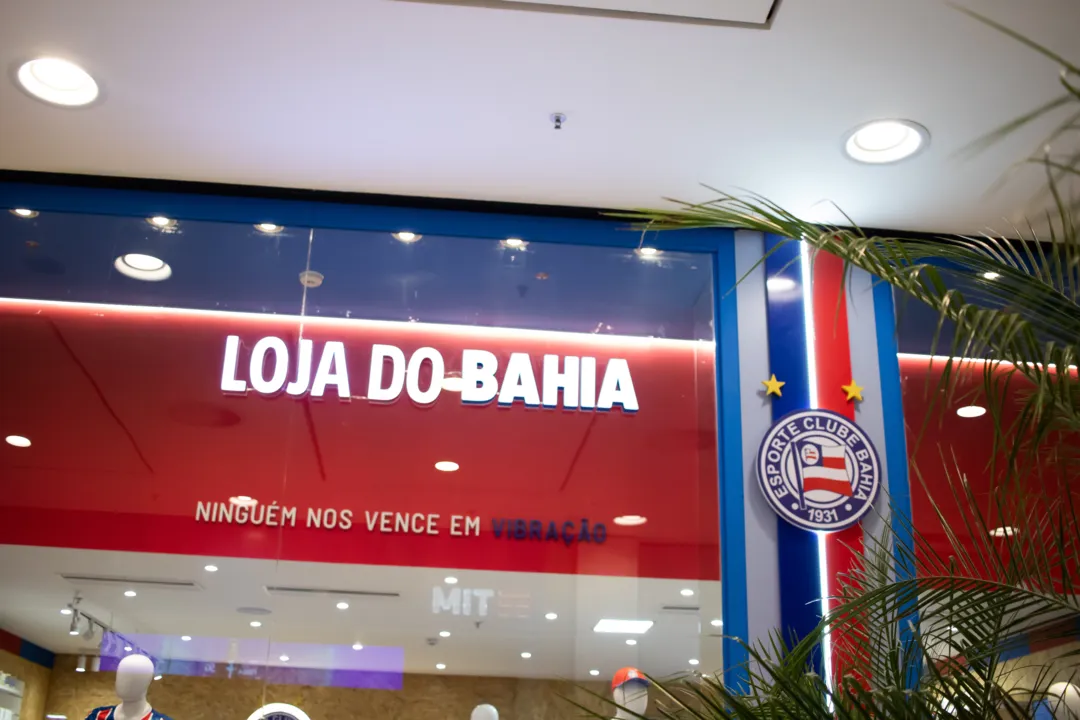 Rede de lojas oficiais do Bahia segue em expansão