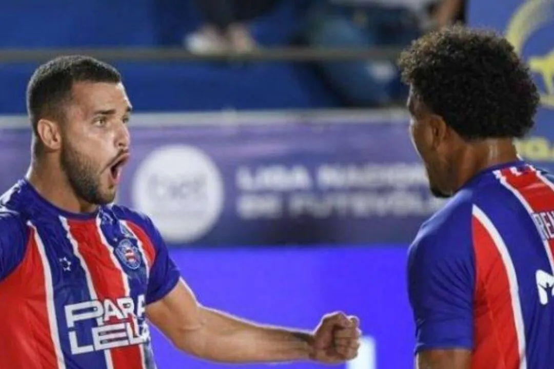 Bahia venceu o Sport por 2 a 0 na 5ª rodada da Liga Nacional de Futvôlei