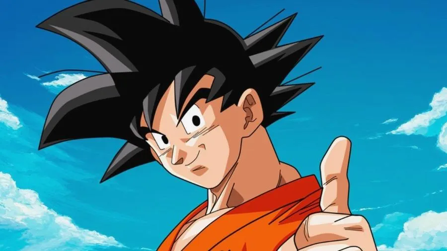 Goku, personagem principal do anime "Dragon Ball"