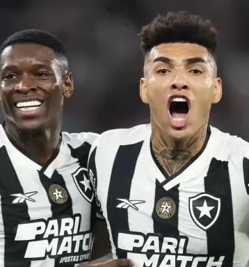 Imagem ilustrativa da imagem Botafogo vence na Liberta e deixa Palmeiras em situação delicada