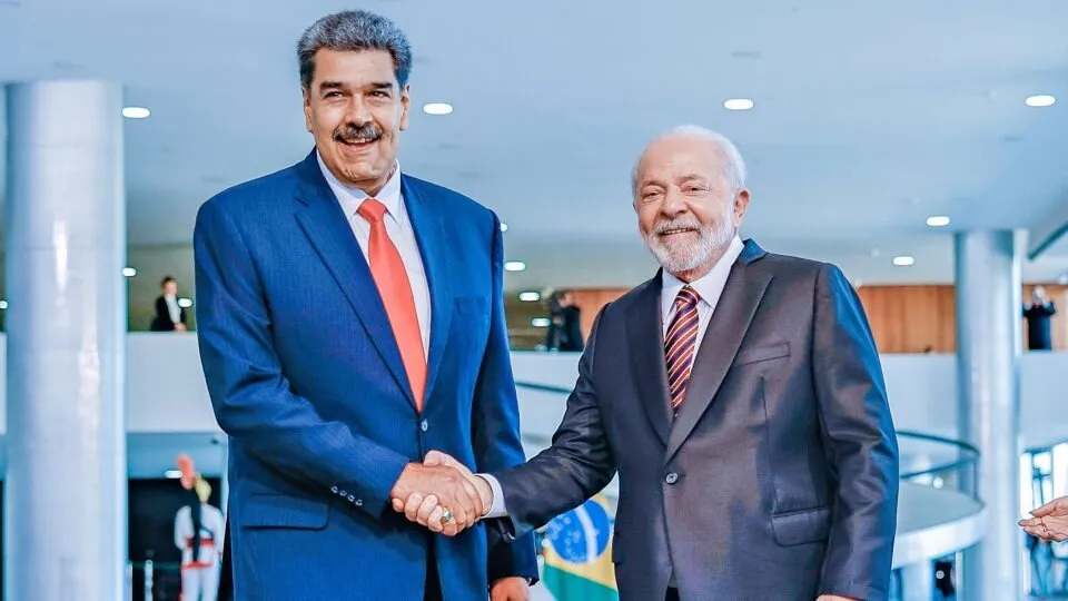 Maduro e Lula em 2023