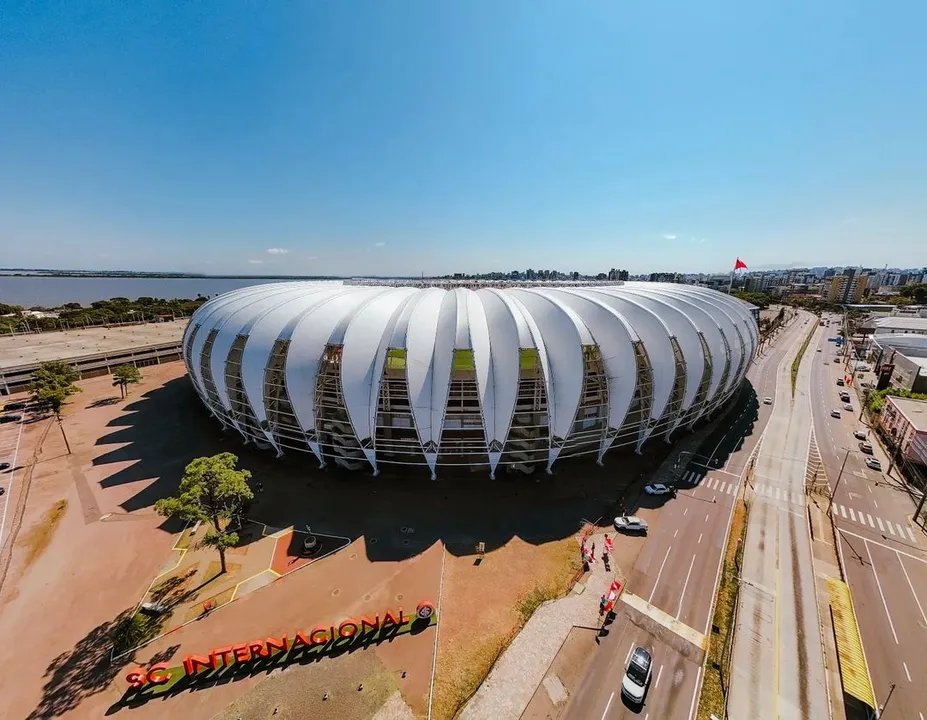 Estádio Beira-Rio em Porti Alegre