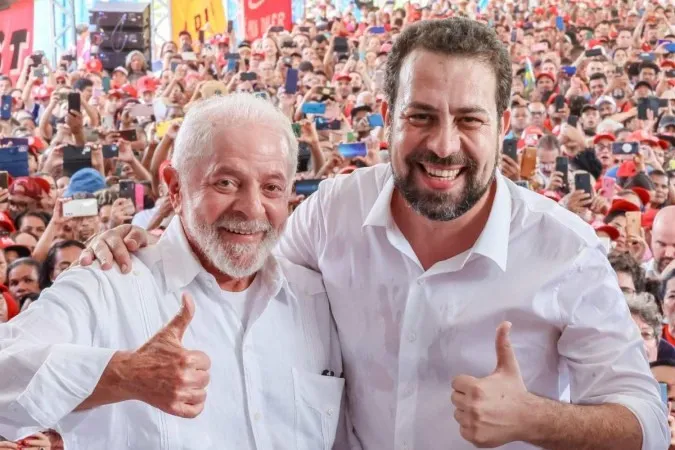 Boulos  tem o apoio do presidente Lula