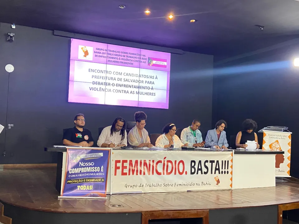 Candidatos estiveram no Centro Cultural da CMS