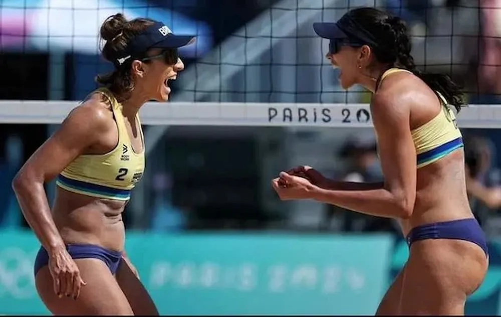 Dupla brasileira reagiu no tie-break