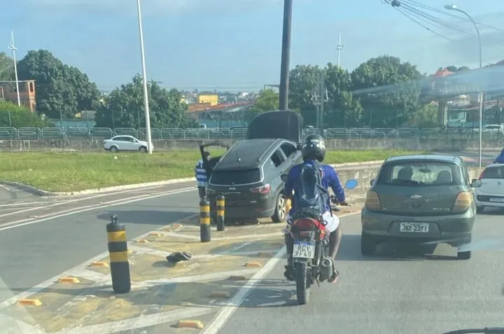 Acidente aconteceu nas primeiras horas da manhã desta terça-feira