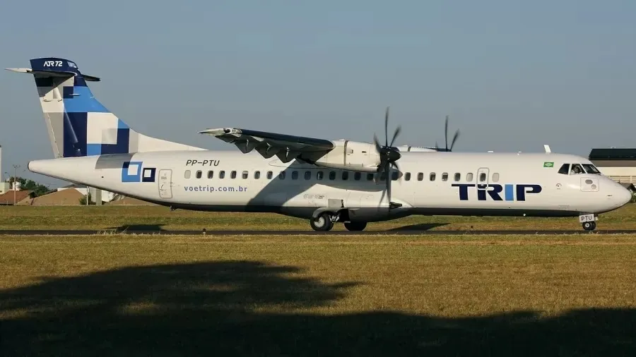 Aeronave da Trip que quase caiu na Bahia