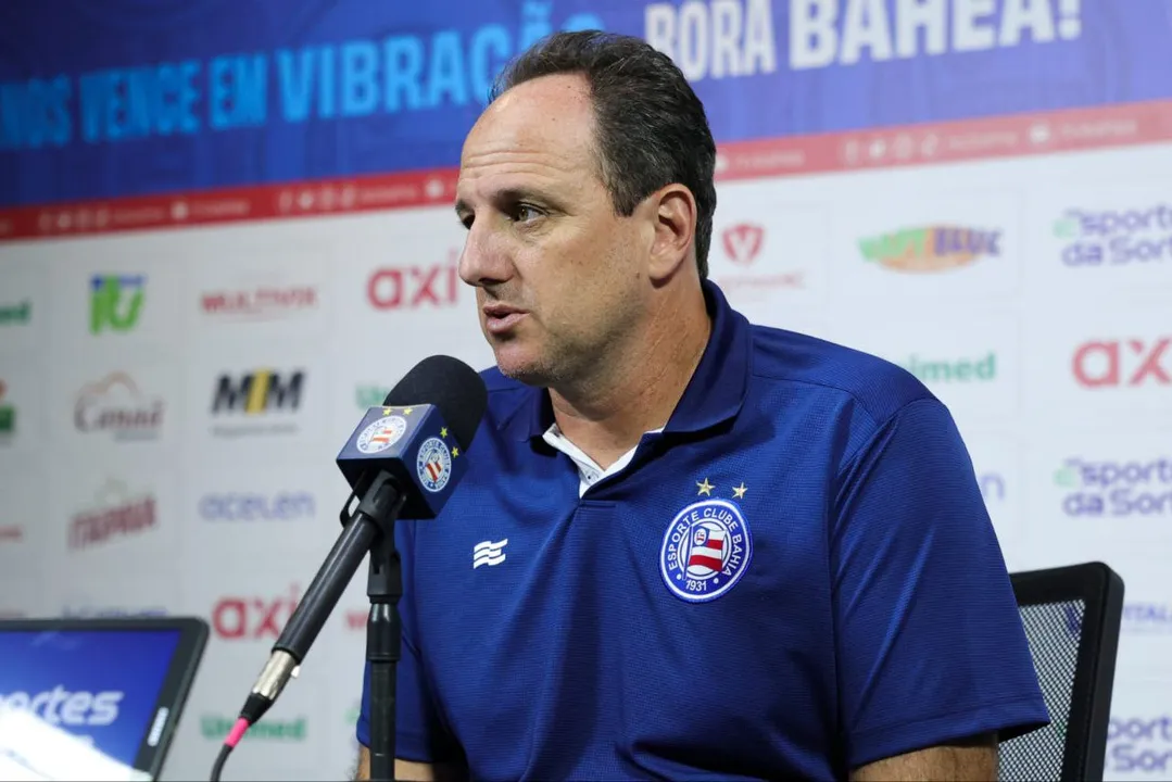 Rogério Ceni em entrevista coletiva após a partida contra o Criciúma