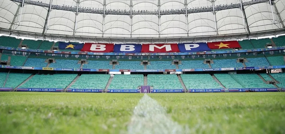 Arena Fonte Nova, local onde o Bahia manda os seus jogos