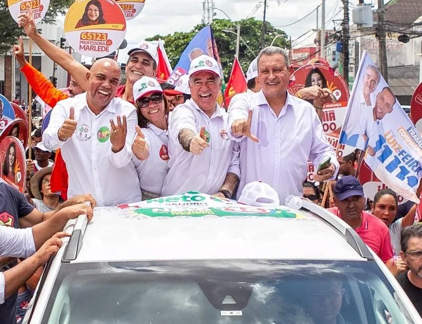 Caminha aconteceu na manhã deste sábado, com participação do candidato a vice, Sandro Nazireu