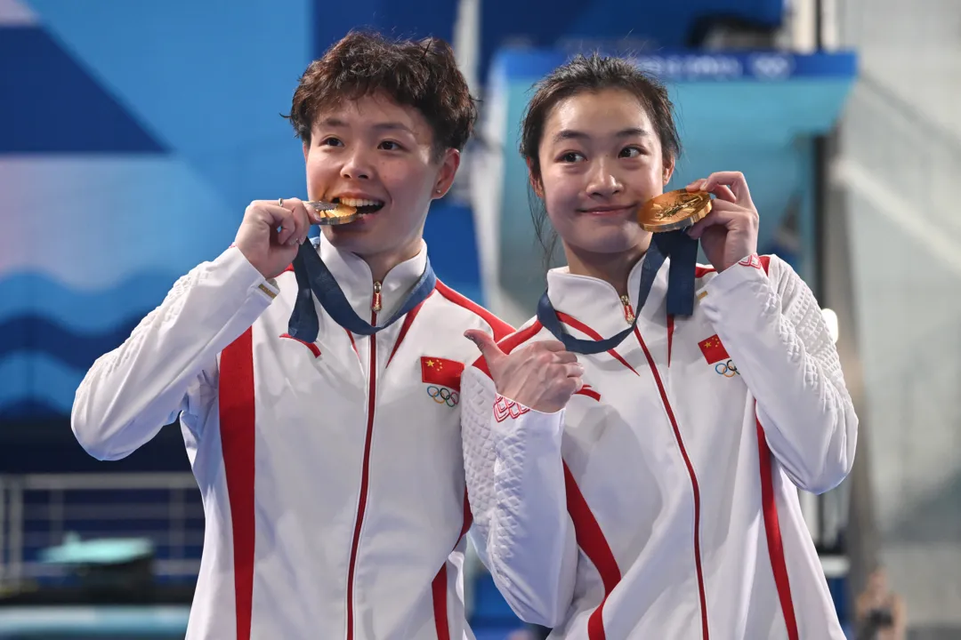 A dupla chinesa, Huan Yuting e Sheng Lihao, superou os sul-coreanos Keum Jihyeon e Park Hajun