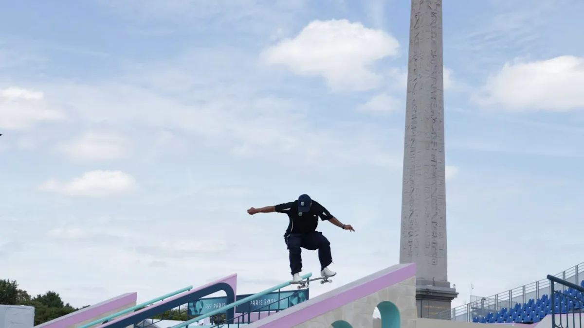 Pista de skate dos Jogos Olímpicos